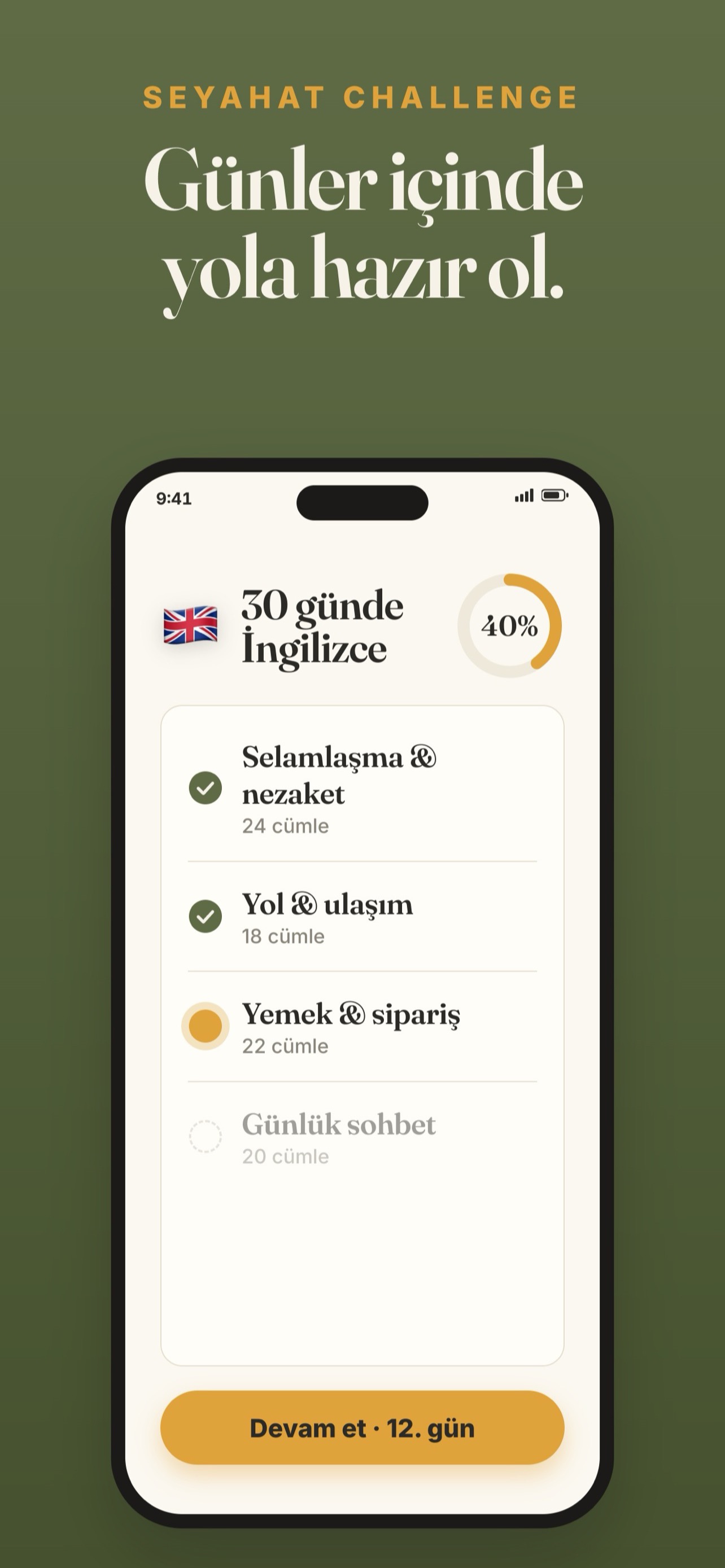 Günler içinde seyahate hazır ol — 30 günde İspanya gibi seyahat görevleri